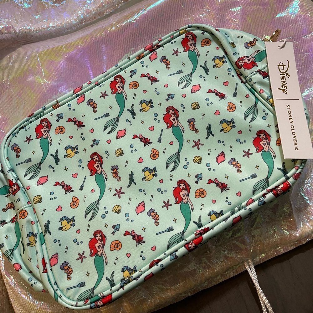 BNWT Stoney Clover Lane Ariel Large Pouch🧜🏼‍♀️🩵✨